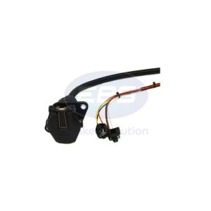 CABLE + SOCKET; FOR POWER ISO 7