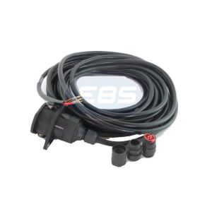 CABLE + SOCKET; FOR POWER ISO 7