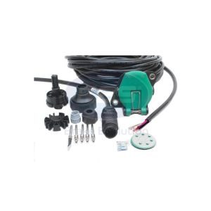 CABLE + SOCKET; FOR POWER ISO 7