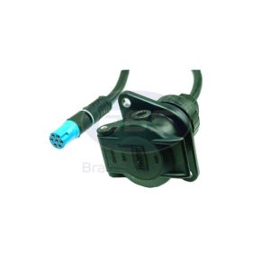 CABLE + SOCKET; FOR POWER ISO 7