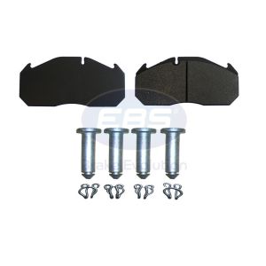 BRAKE PAD SET E11 C/W F/KIT