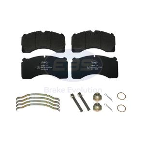 BRAKE PAD SET E11 C/W F/KIT (DX