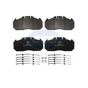 BRAKE PAD SET E11 C/W F/KIT (EL