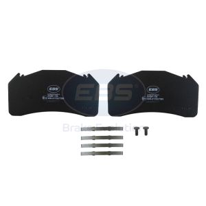 BRAKE PAD SET E11 C/W F/KIT