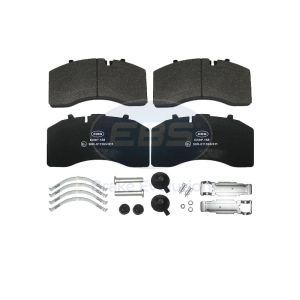 BRAKE PAD SET E11 C/W F/KIT