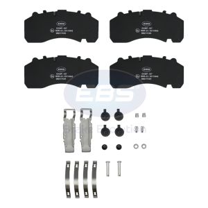 BRAKE PAD SET E11 C/W F/KIT (SB