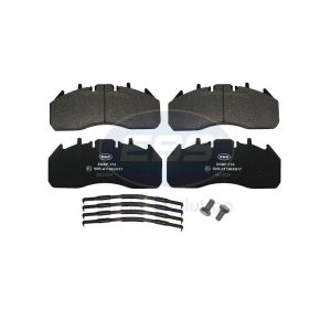 BRAKE PAD SET E11 C/W F/KIT