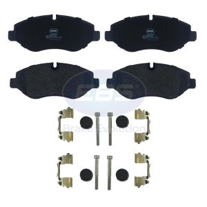 BRAKE PAD SET E11 C/W F/KIT & S
