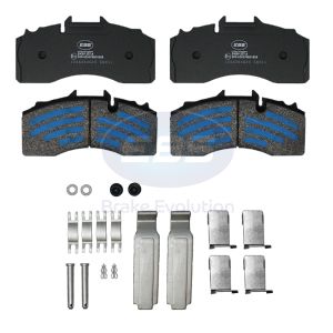 BRAKE PAD SET E11 C/W F/KIT BPW