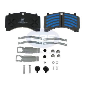 BRAKE PAD SET E11 C/W F/KIT