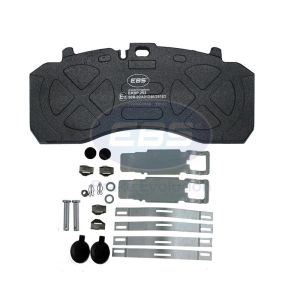 BRAKE PAD SET E11 C/W F/KIT