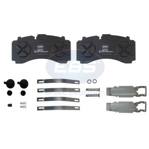 BRAKE PAD SET E11 C/W F/KIT