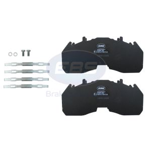 BRAKE PAD SET E11 C/W F/KIT
