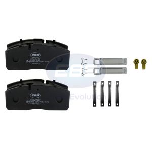 BRAKE PAD SET E11 C/W F/KIT